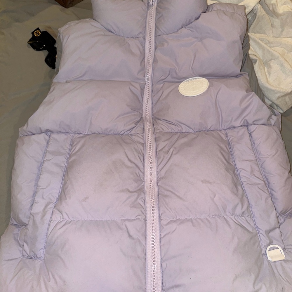 Canada Goose Light Purple Puffer Jacket